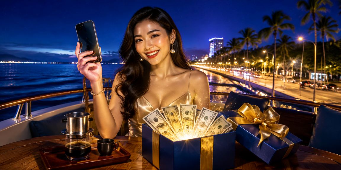 Giao diện casino trực tuyến trên thiết bị di động tại Phan Thiết